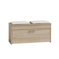 Pantofar LORCA, 3 rafturi, sonoma deschis, 100x38x46 cm - 1