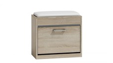 Pantofar VIGO, 3 rafturi, sonoma deschis, 60x30x53 cm