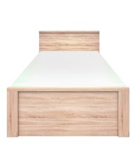 Pat TOP MIX 120x200, stejar sonoma, 206,5x125x85 cm - 1