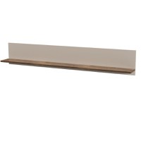Raft suspendat EVO, casmir + stejar castello, 150x17,6x25 cm - 1