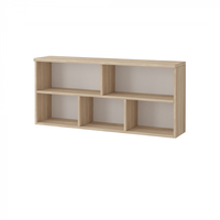 Raft suspendat SMYK III - 09, corp sonoma, alb, 120x23x50 cm - 1