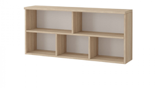 Raft suspendat SMYK III - 09, corp sonoma, alb, 120x23x50 cm