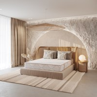 Saltea EKO POCKET cu arcuri, 100x190 cm, H 24 cm, fata vara fata iarna - 1