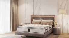Saltea GOLD EDITION cu arcuri, 180x190 cm, H 32 cm