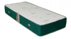 Saltea Superortopedica, 1 parte memory, 1 parte arcuri, 80x200 cm, H 27 cm, alb