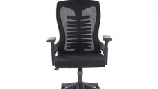 Scaun birou POLON, negru, 62x70x128 cm