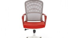 Scaun birou VESUVIO corai + alb, 59x59x115 cm