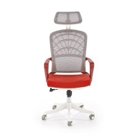 Scaun birou VESUVIO corai + alb, 59x59x115 cm - 1
