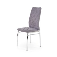 Scaun CHAIR K309, tapitat, gri deschis, 43x57x97 cm - 1