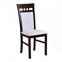 Scaun living MILANO, wenge + gri, 43x40x96 cm - 1