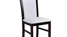 Scaun living MILANO, wenge + gri, 43x40x96 cm