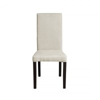 Scaun living TEO, picioare lemn wenge, stofa crem, 46x60x98 cm - 1