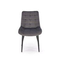 Scaun tapitat GANSO, gri, 45x61x85 cm - 1