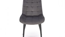 Scaun tapitat GANSO, gri, 45x61x85 cm