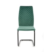 Scaun tapitat K 444, verde, 46x54x97 cm - 1