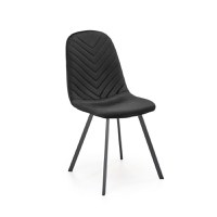 Scaun tapitat K 462, negru, 48x57x82 cm - 1