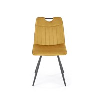 Scaun tapitat K 521, mustar, 47x55x84 cm - 1