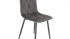 Scaun tapitat VELVET, 40x43x91 cm