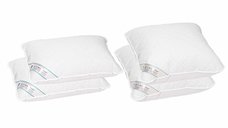 Set 2 perne 50x70 cm si 2 perne 70x70 cm HypoallergenicMed Somnart, microfibra matlasata