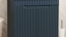 Set Baza front MDF si Lavoar seria 033, 60 cm, antracit