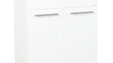 Set Baza front MDF si Lavoar seria 054, 60 cm, alb