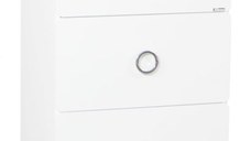 Set Baza front MDF si Lavoar seria 080, 60 cm, alb