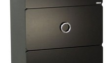 Set Baza front MDF si Lavoar seria 080, 60 cm, negru