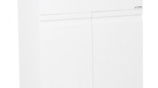 Set Baza front MDF si Lavoar seria 086, 60 cm, alb
