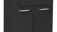 Set Baza front MDF si Lavoar seria 153, 55 cm, antracit