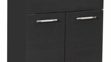 Set Baza front MDF si Lavoar seria 153, 55 cm, antracit