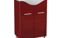 Set Baza front MDF si Lavoar seria 153, 55 cm, bordo