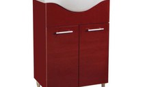 Set Baza front MDF si Lavoar seria 153, 55 cm, bordo