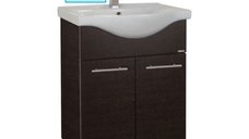 Set Baza front MDF si Lavoar seria 153, 60 cm, wenge
