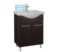 Set Baza front MDF si Lavoar seria 153, 60 cm, wenge - 1