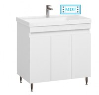 Set Baza front MDF si Lavoar seria 286, 80 cm, alb - 1