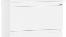 Set Baza front MDF si Lavoar seria 286, suspendata cu sertare, 60 cm, alb