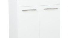 Set Baza front MDF si Lavoar seria 754, 60 cm, alb
