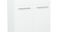 Set Baza front MDF si Lavoar seria 754, 60 cm, alb