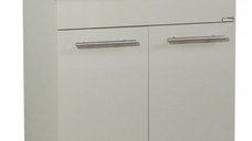 Set Baza front MDF si Lavoar seria 754, 60 cm, taupe