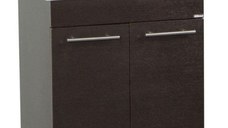 Set Baza front MDF si Lavoar seria 754, 60 cm, wenge