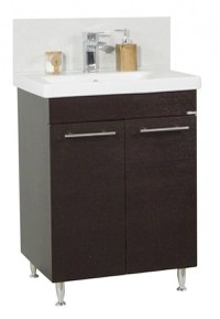 Set Baza front MDF si Lavoar seria 754, 60 cm, wenge - 1