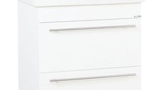 Set Baza front MDF si Lavoar seria 754, cu sertare, 70 cm, alb