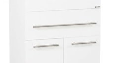 Set Baza front MDF si Lavoar seria 765, 60 cm, alb