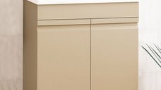 Set Baza front MDF si Lavoar seria 786, montat, 60 cm, cappuccino