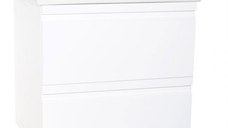 Set Baza front MDF si Lavoar seria 786, suspendata cu sertare, montat, 60 cm, alb