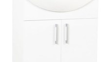 Set Baza si Lavoar seria 001, eco, 60 cm, alb