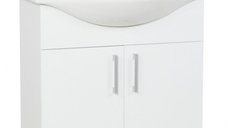 Set Baza si Lavoar seria 001, eco, 70 cm, alb