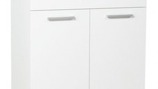 Set Baza si Lavoar seria 067, 70 cm, alb