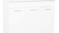 Set Baza si Lavoar seria 067, 80 cm, alb