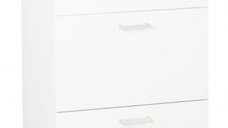 Set Baza si Lavoar, seria 067, cu sertare, 50 cm, alb